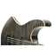 Suhr Custom Modern Trans Charcoal Ebony Fingerboard #79826 Front View