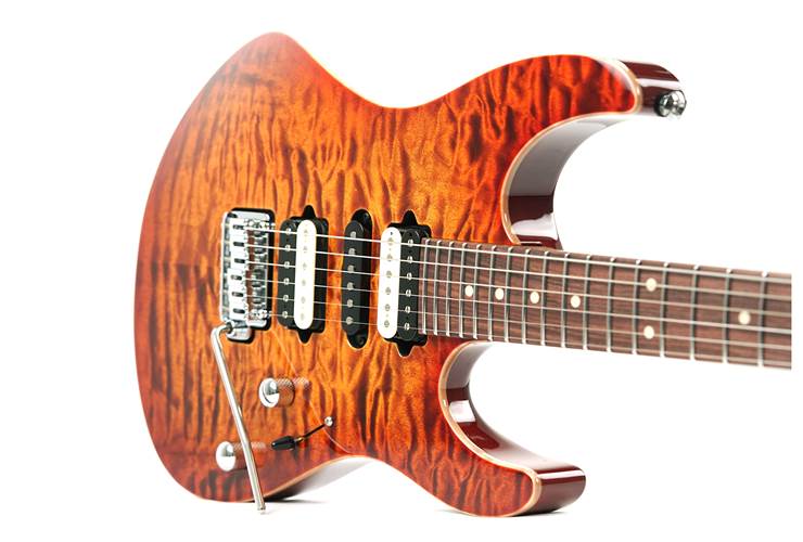 Suhr Custom Modern Copperhead Burst Pau Ferro Fingerboard #73789 Suhr Custom Modern Copperhead Burst Pau Ferro Fingerboard #73789