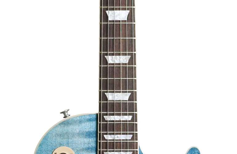 Gibson Les Paul Standard 50s Figured Top Ocean Blue #226140210 Gibson Les Paul Standard 50s Figured Top Ocean Blue #226140210