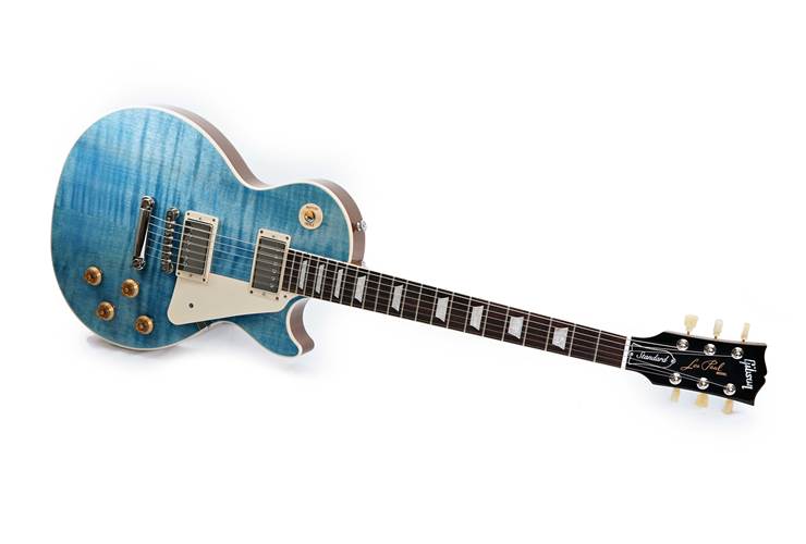 Gibson Les Paul Standard 50s Figured Top Ocean Blue #226140210 Gibson Les Paul Standard 50s Figured Top Ocean Blue #226140210