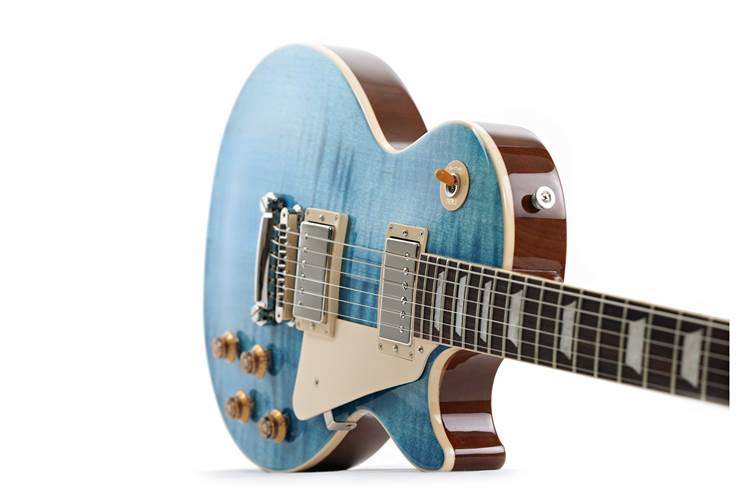 Gibson Les Paul Standard 50s Figured Top Ocean Blue #226140210 Gibson Les Paul Standard 50s Figured Top Ocean Blue #226140210