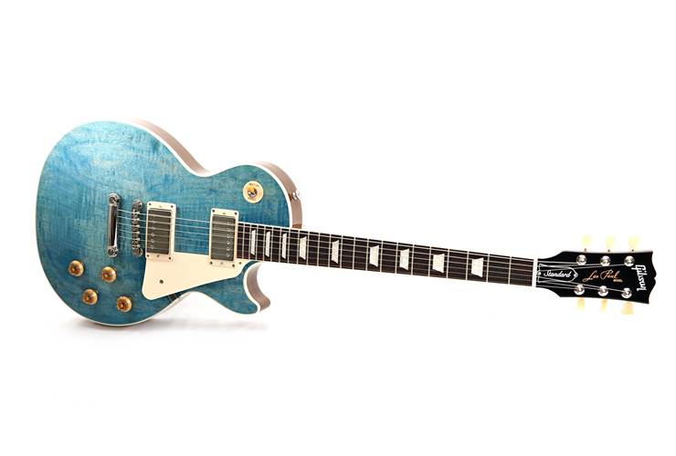 Gibson Les Paul Standard 50s Figured Top Ocean Blue #226140164 Gibson Les Paul Standard 50s Figured Top Ocean Blue #226140164
