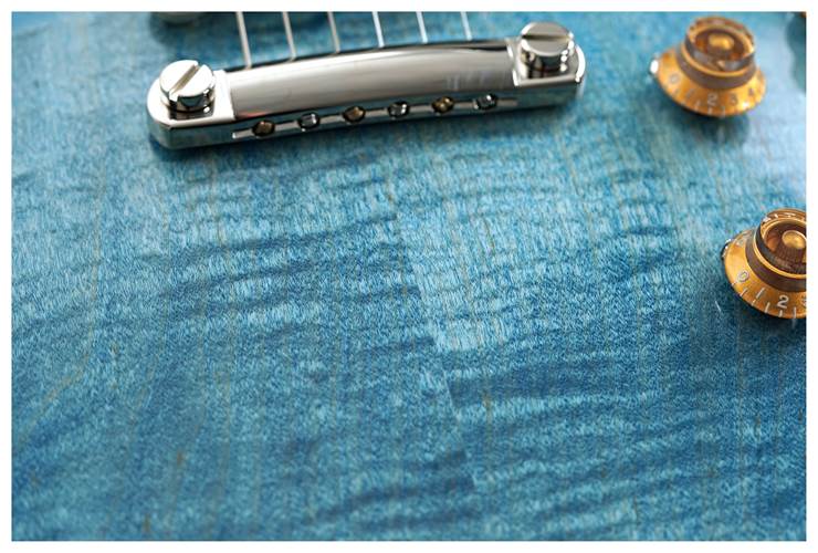 Gibson Les Paul Standard 50s Figured Top Ocean Blue #226140164 Gibson Les Paul Standard 50s Figured Top Ocean Blue #226140164