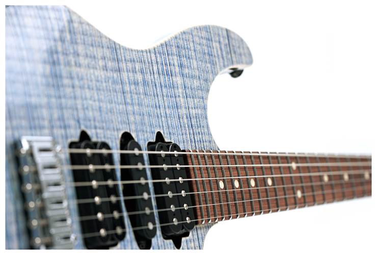 Suhr Modern Plus Trans Blue Denim/Slate Pau Ferro Gotoh 510 HSH #81118 Suhr Modern Plus Trans Blue Denim/Slate Pau Ferro Gotoh 510 HSH #81118
