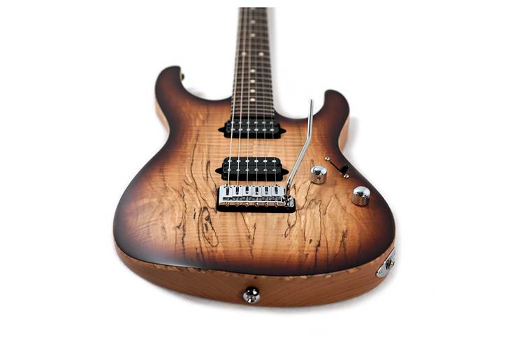 Suhr Custom Modern Top 18 Dark Brown Burst #79883 Suhr Custom Modern Top 18 Dark Brown Burst #79883
