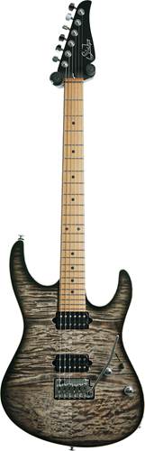 Suhr Custom Modern Trans Charcoal Burst - Hand Selected Top