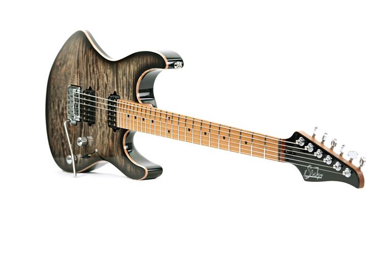 Suhr Custom Modern Trans Charcoal Burst - Hand Selected Top Suhr Custom Modern Trans Charcoal Burst - Hand Selected Top