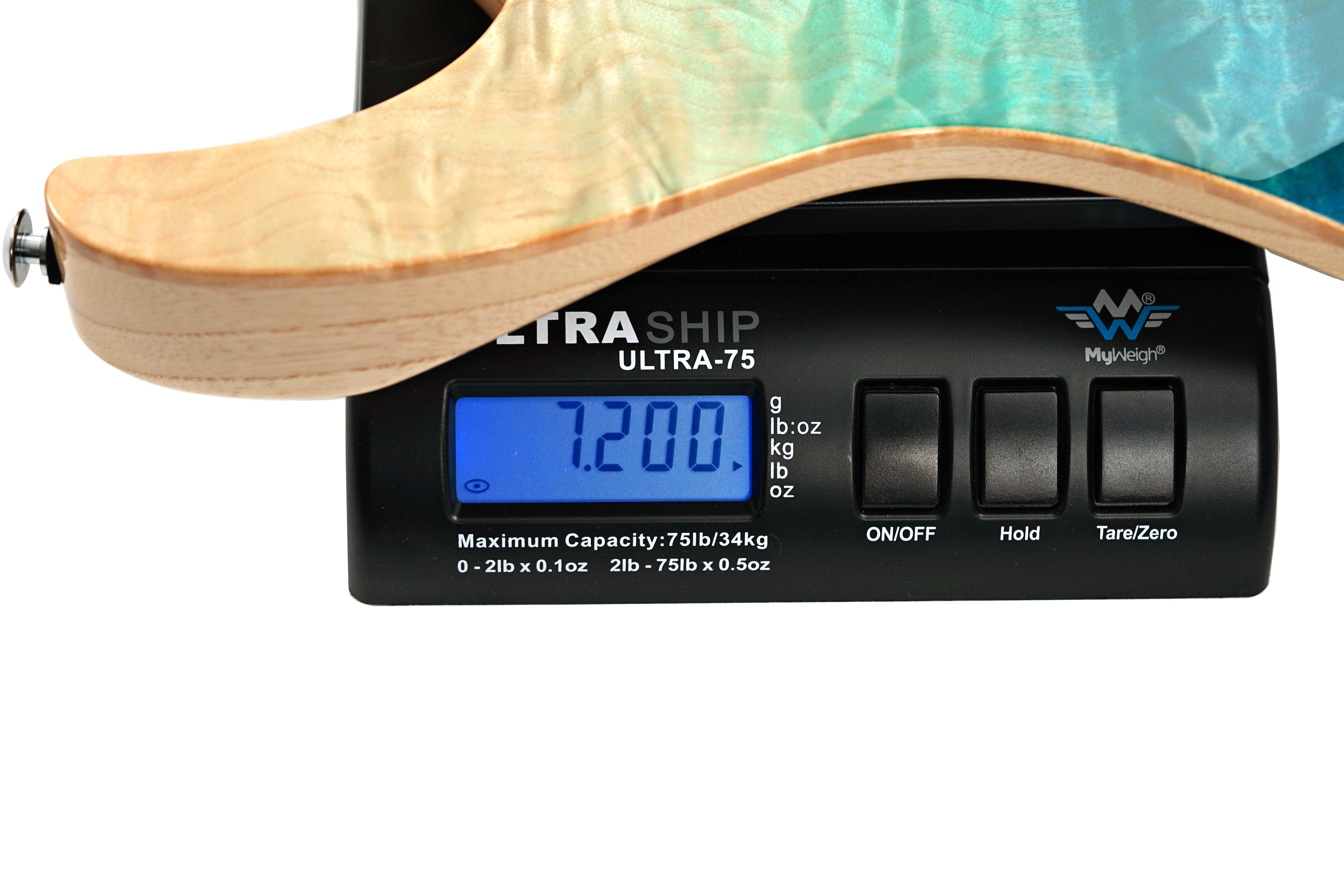 Suhr Custom Modern Aqua Blue Gradient #79831