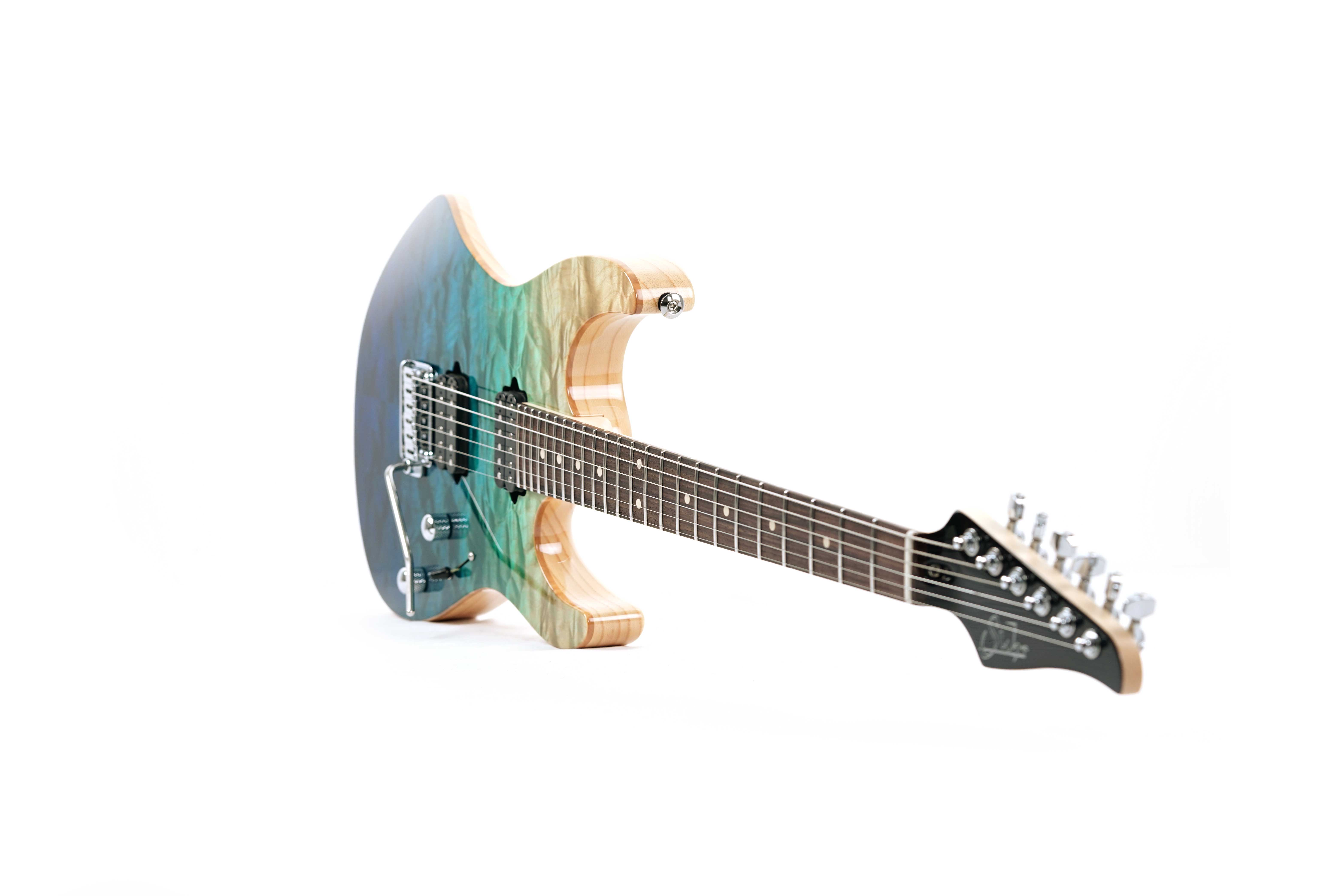 Suhr Custom Modern Aqua Blue Gradient #79831