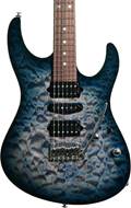 Suhr Custom Modern Quilt Faded Trans Whale Blue Burst 73778