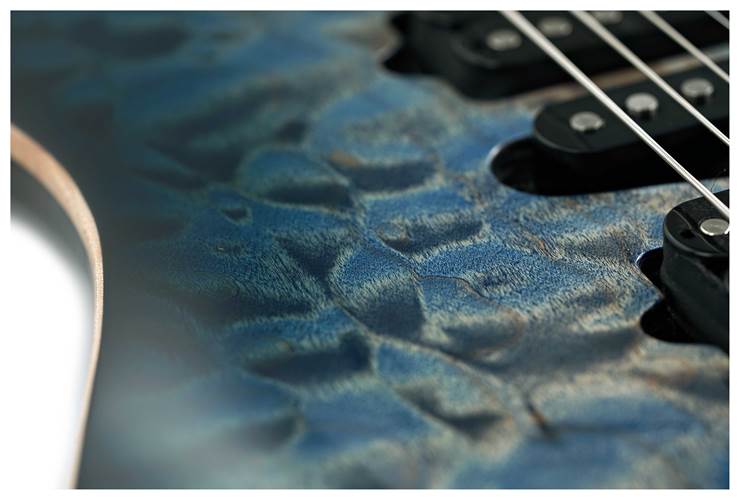 Suhr Custom Modern Quilt Faded Trans Whale Blue Burst 73778 Suhr Custom Modern Quilt Faded Trans Whale Blue Burst 73778
