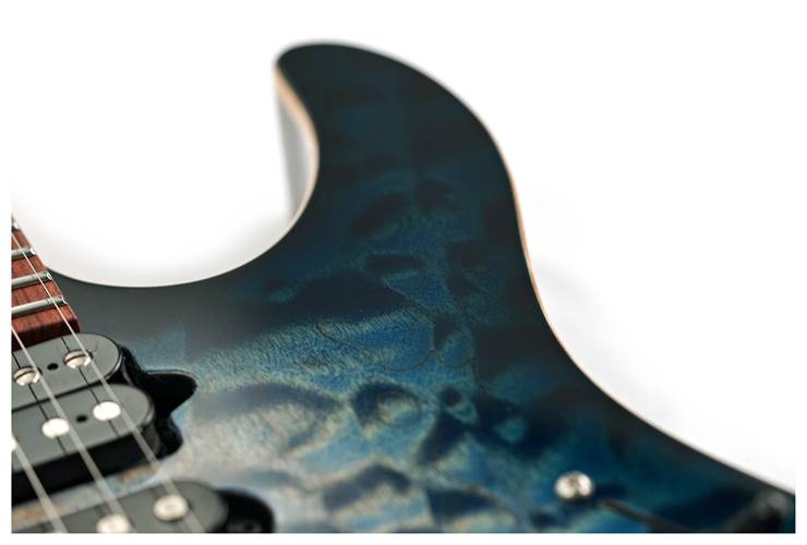 Suhr Custom Modern Quilt Faded Trans Whale Blue Burst 73778 Suhr Custom Modern Quilt Faded Trans Whale Blue Burst 73778