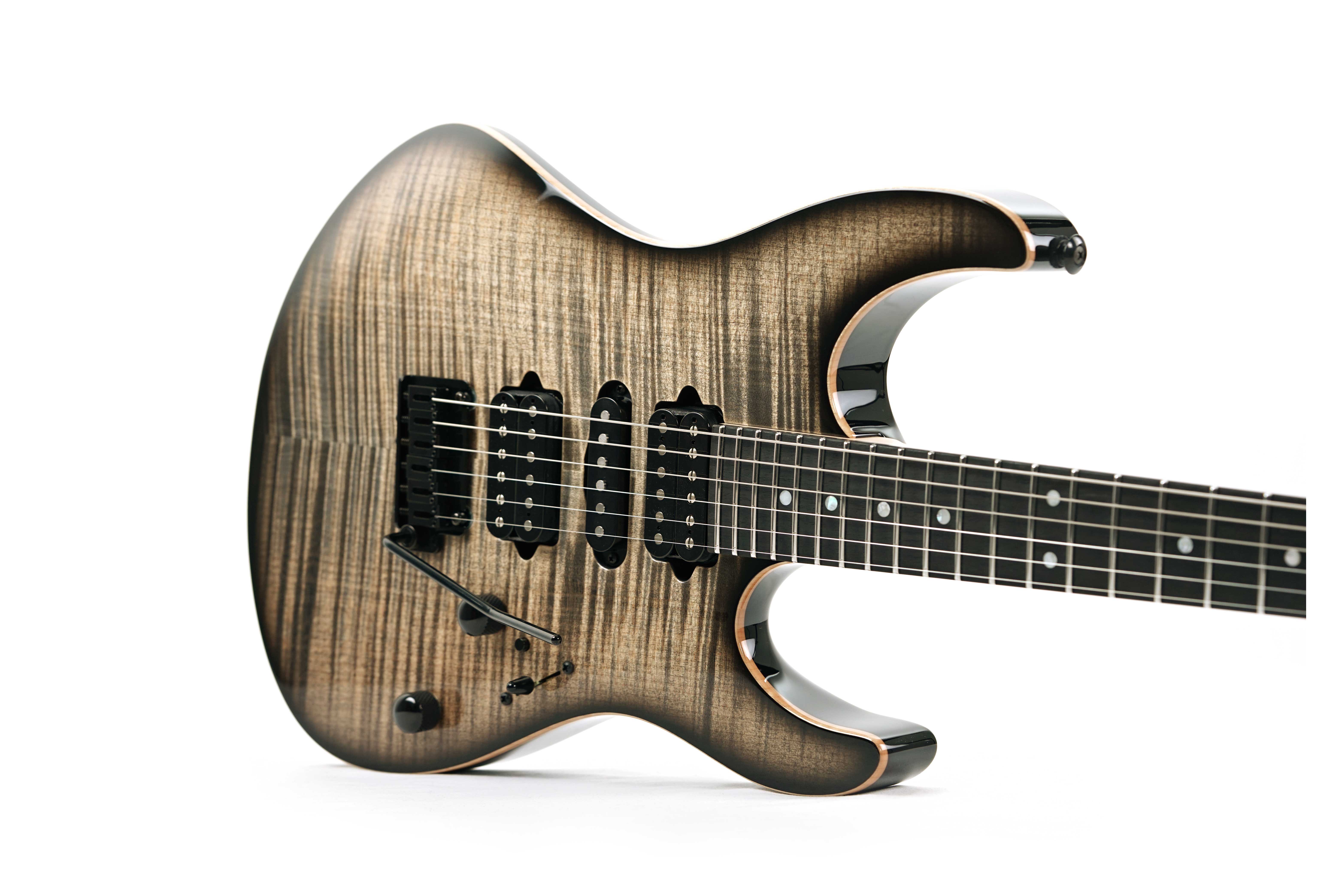 Suhr Custom Modern Trans Charcoal Burst