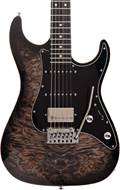 Suhr Custom Standard Burl Maple Top Charcoal Burst #79884