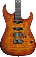 Suhr Custom Standard Quilt Top Iced Tea Burst