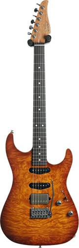 Suhr Custom Standard Quilt Top Iced Tea Burst Suhr Custom Standard Quilt Top Iced Tea Burst