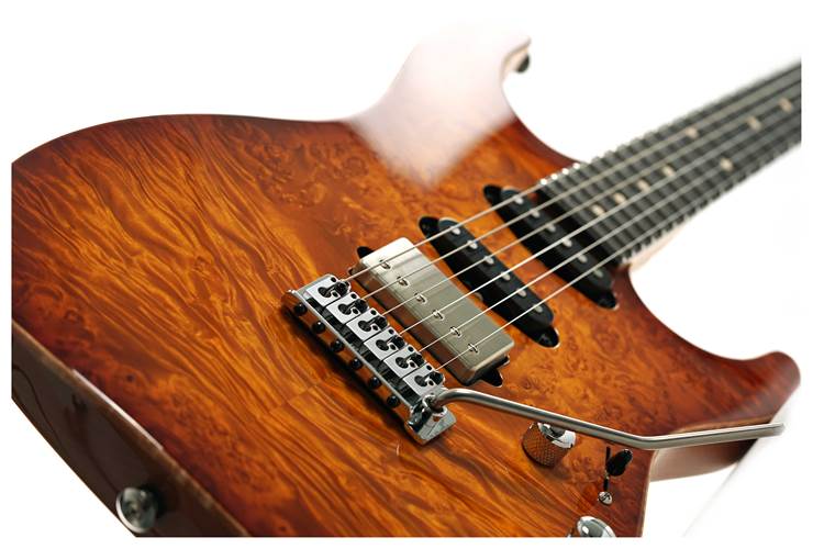 Suhr Custom Standard Quilt Top Iced Tea Burst Suhr Custom Standard Quilt Top Iced Tea Burst