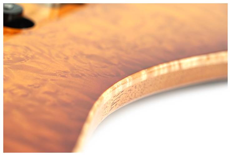 Suhr Custom Standard Quilt Top Iced Tea Burst Suhr Custom Standard Quilt Top Iced Tea Burst