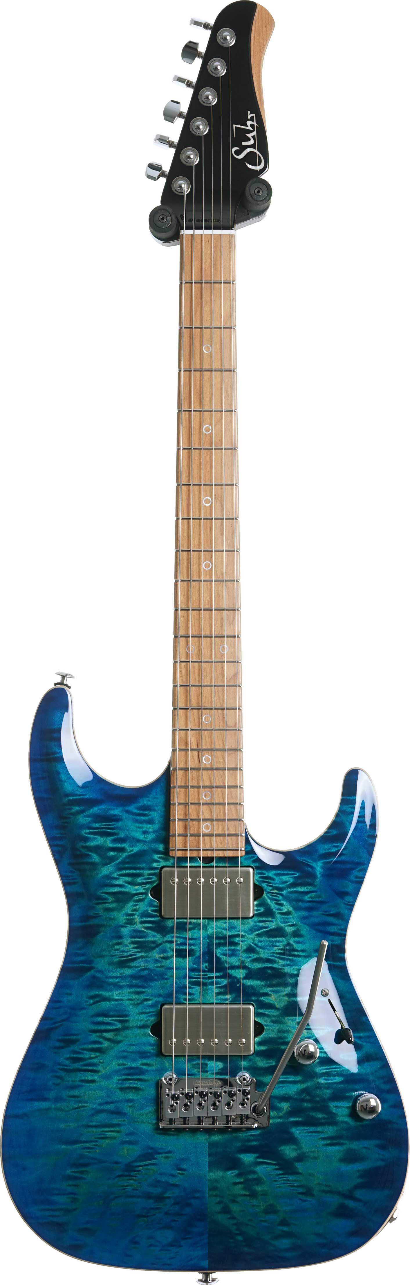 Suhr Custom Standard Carve Top Quilted Maple AQBB #73785