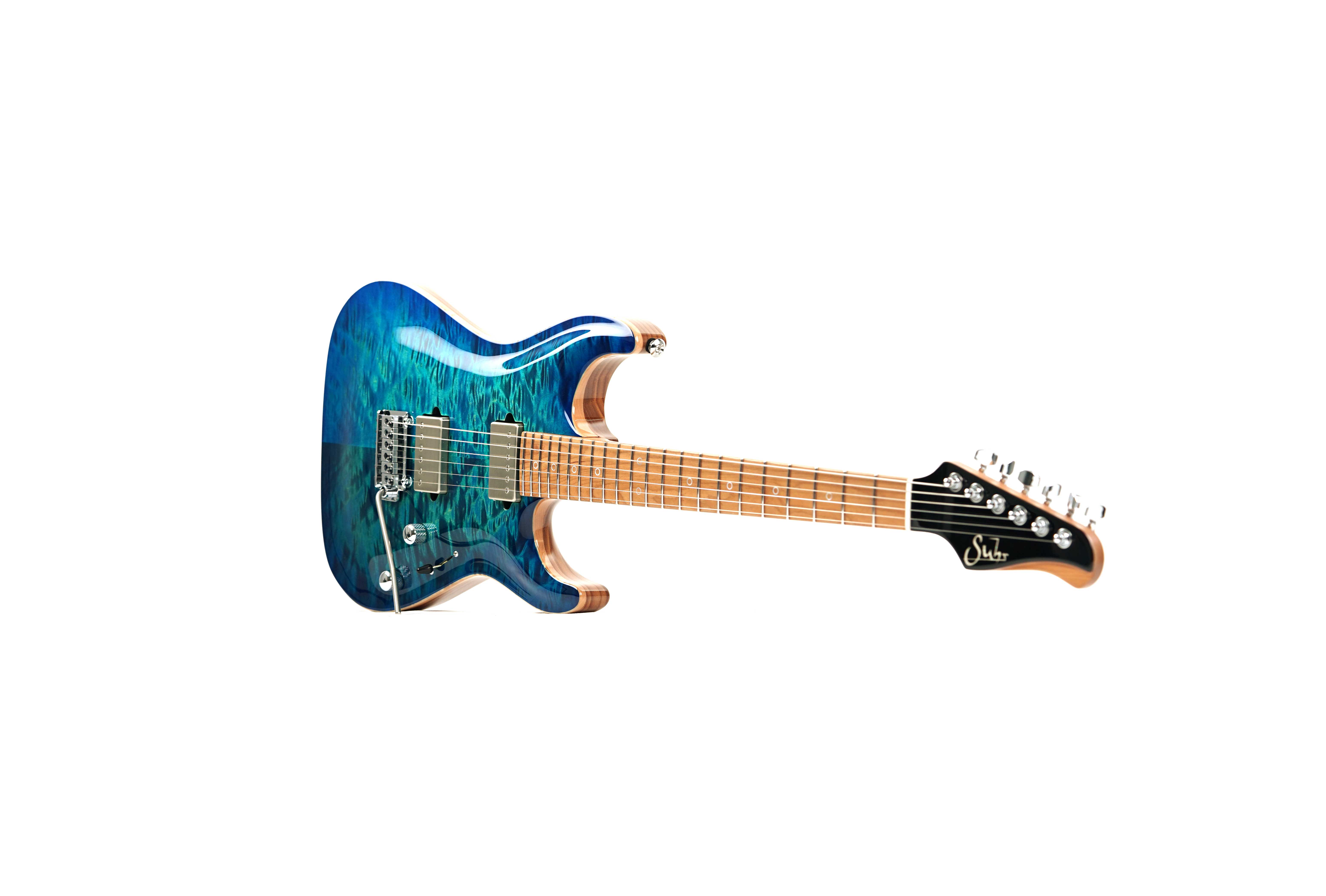 Suhr Custom Standard Carve Top Quilted Maple AQBB #73785