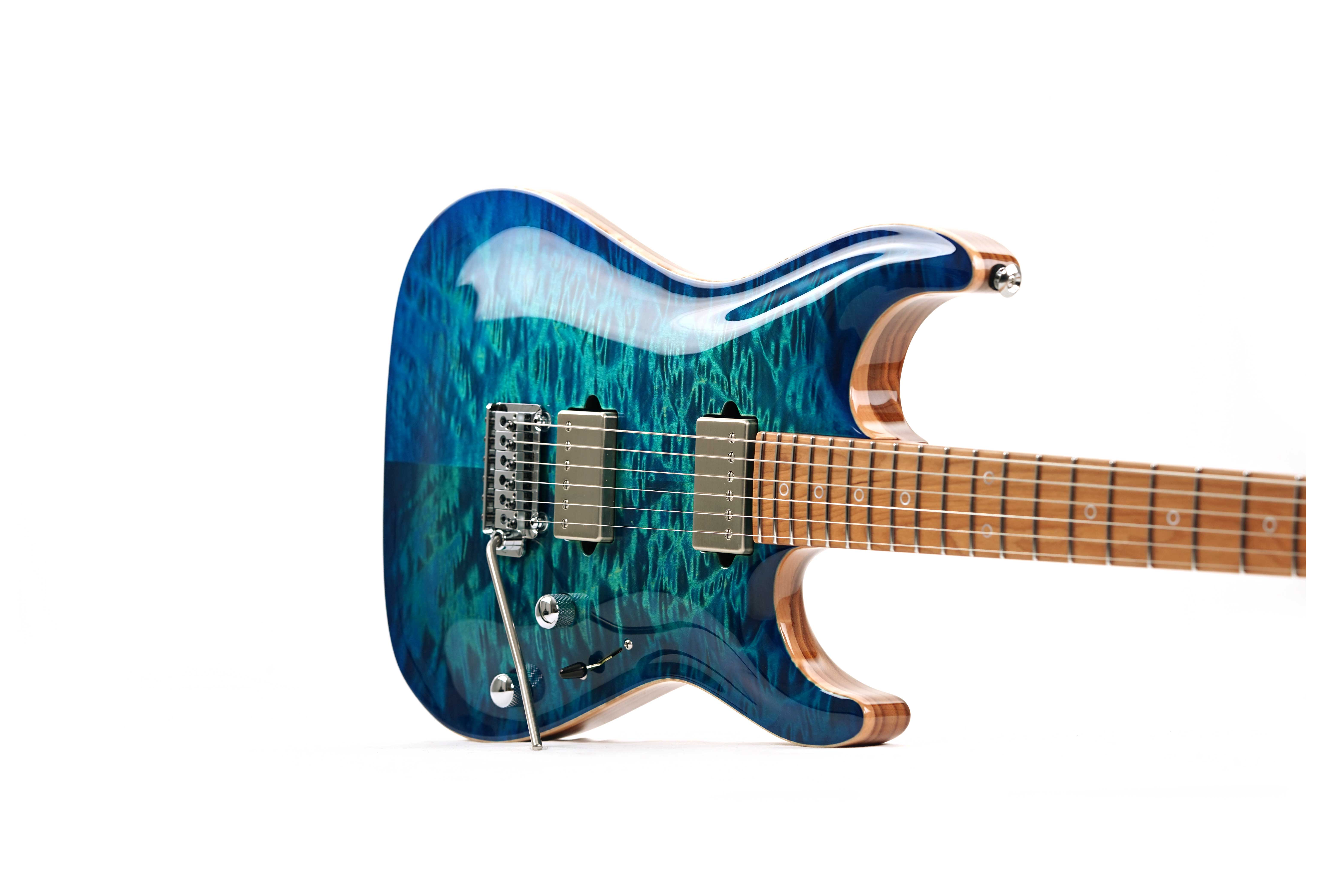 Suhr Custom Standard Carve Top Quilted Maple AQBB #73785