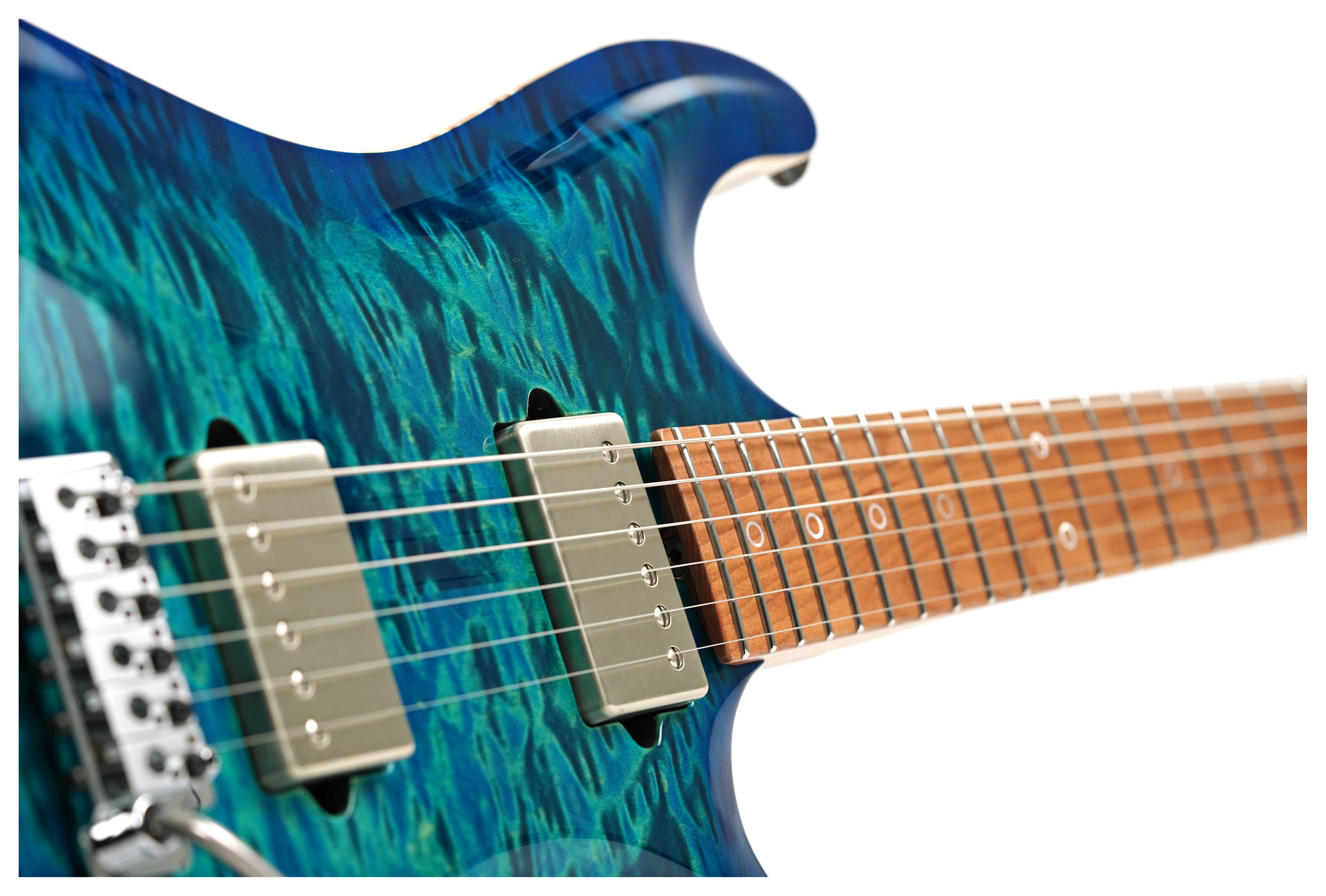 Suhr Custom Standard Carve Top Quilted Maple AQBB #73785