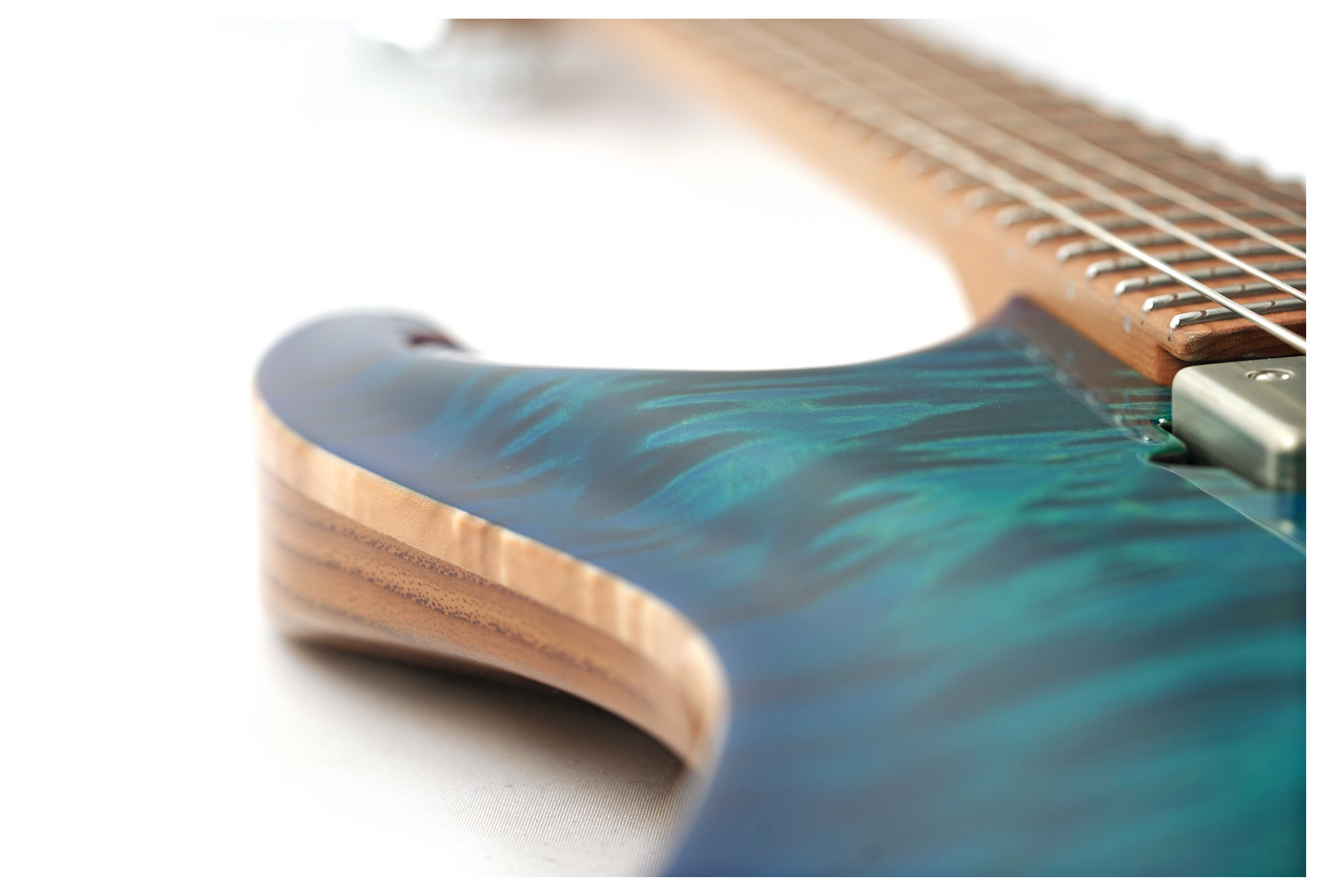 Suhr Custom Standard Carve Top Quilted Maple AQBB #73785