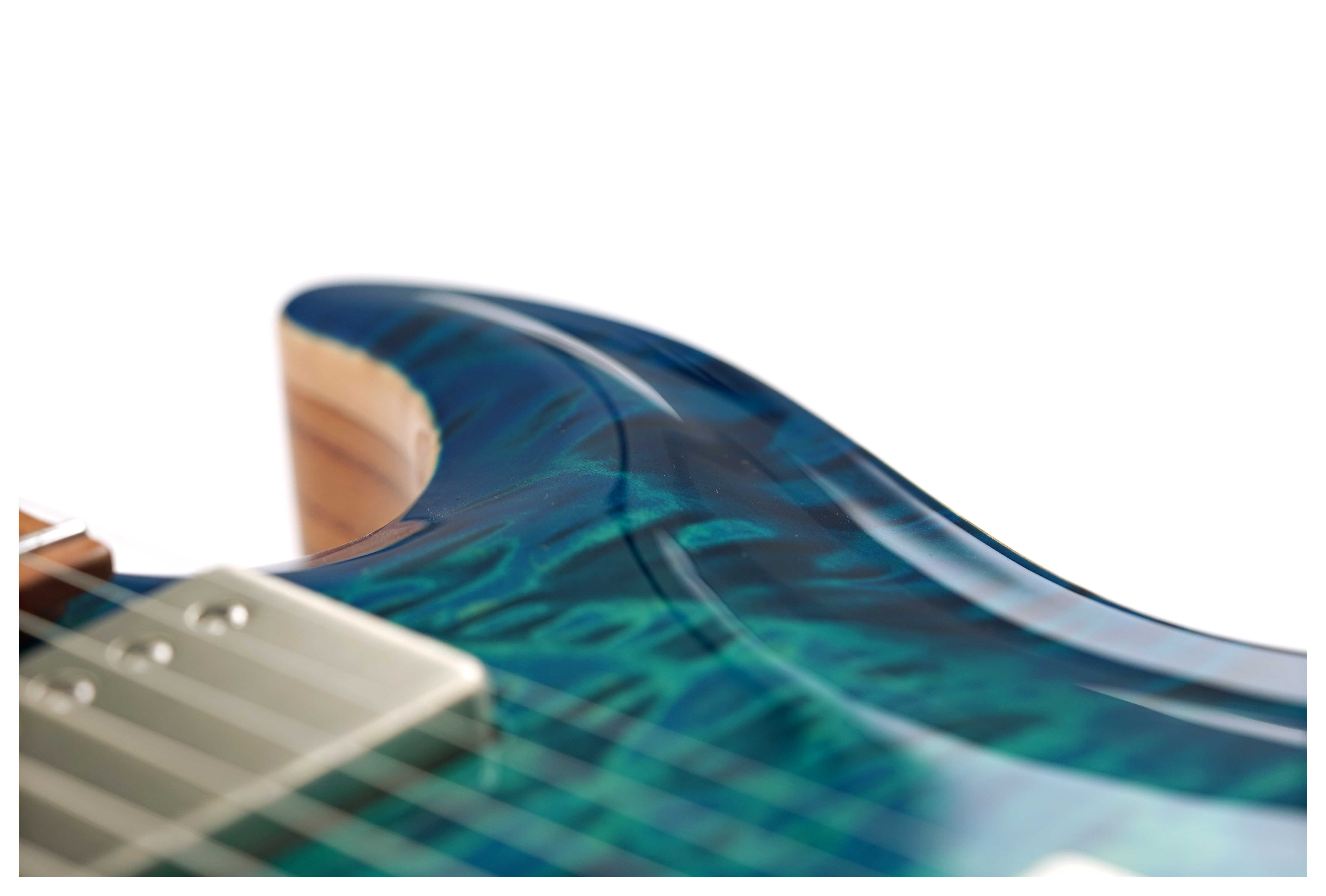 Suhr Custom Standard Carve Top Quilted Maple AQBB #73785