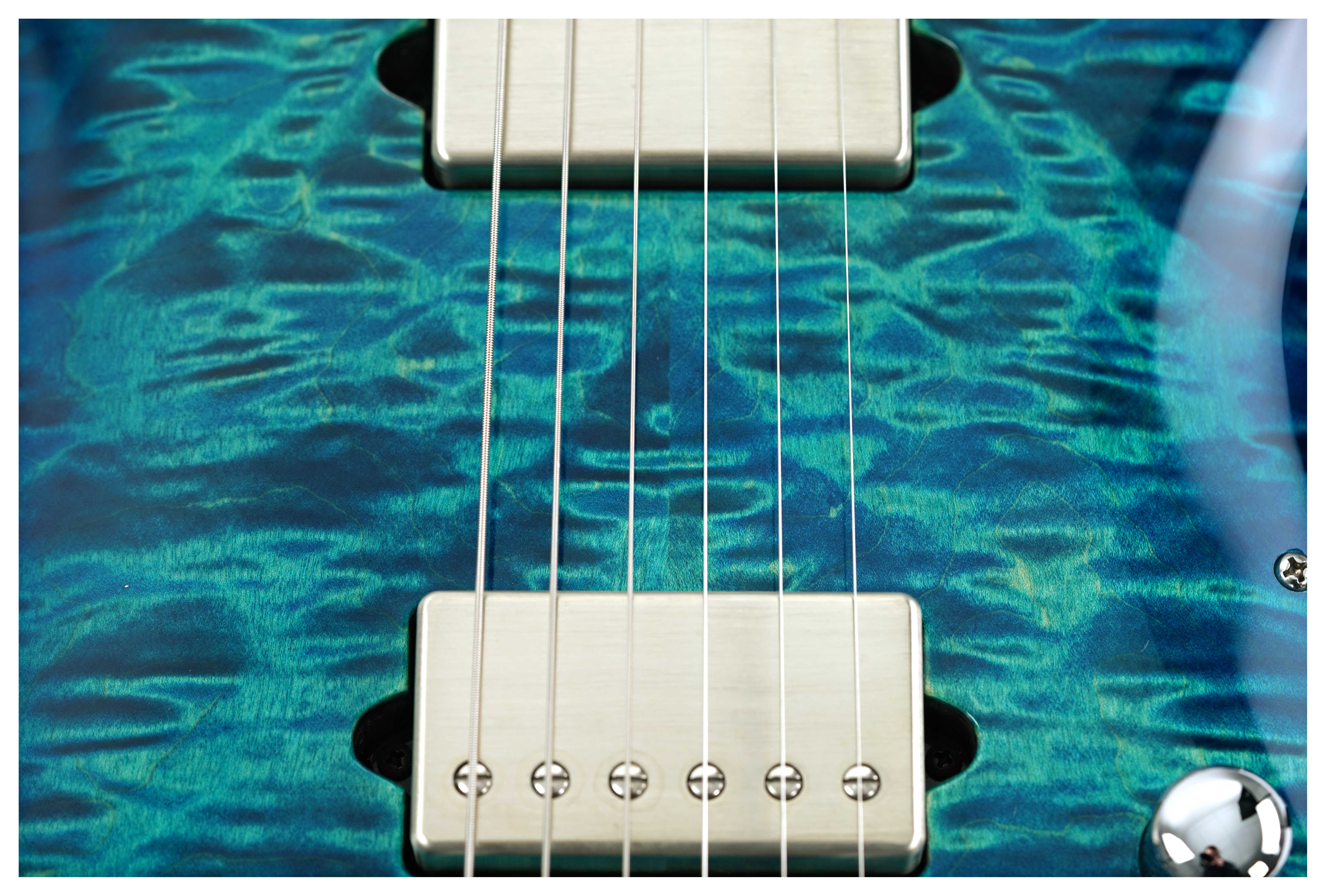 Suhr Custom Standard Carve Top Quilted Maple AQBB #73785