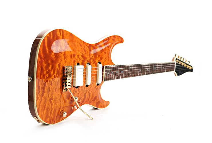 Suhr Custom Standard Carve Top Quilt Trans Caramel Suhr Custom Standard Carve Top Quilt Trans Caramel