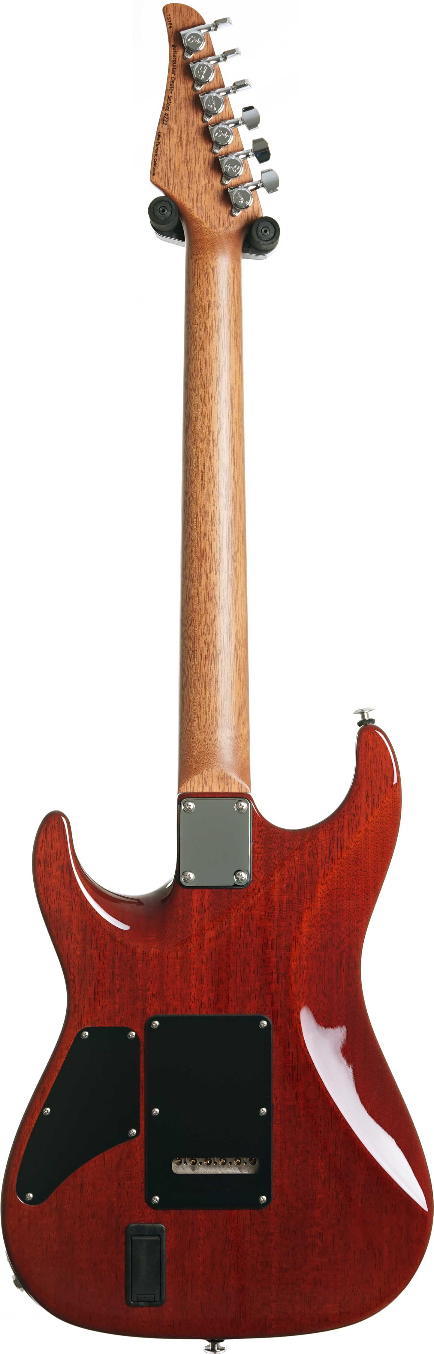 Suhr Custom Standard Carve Top Quilted Maple Light Edge Burst #73784