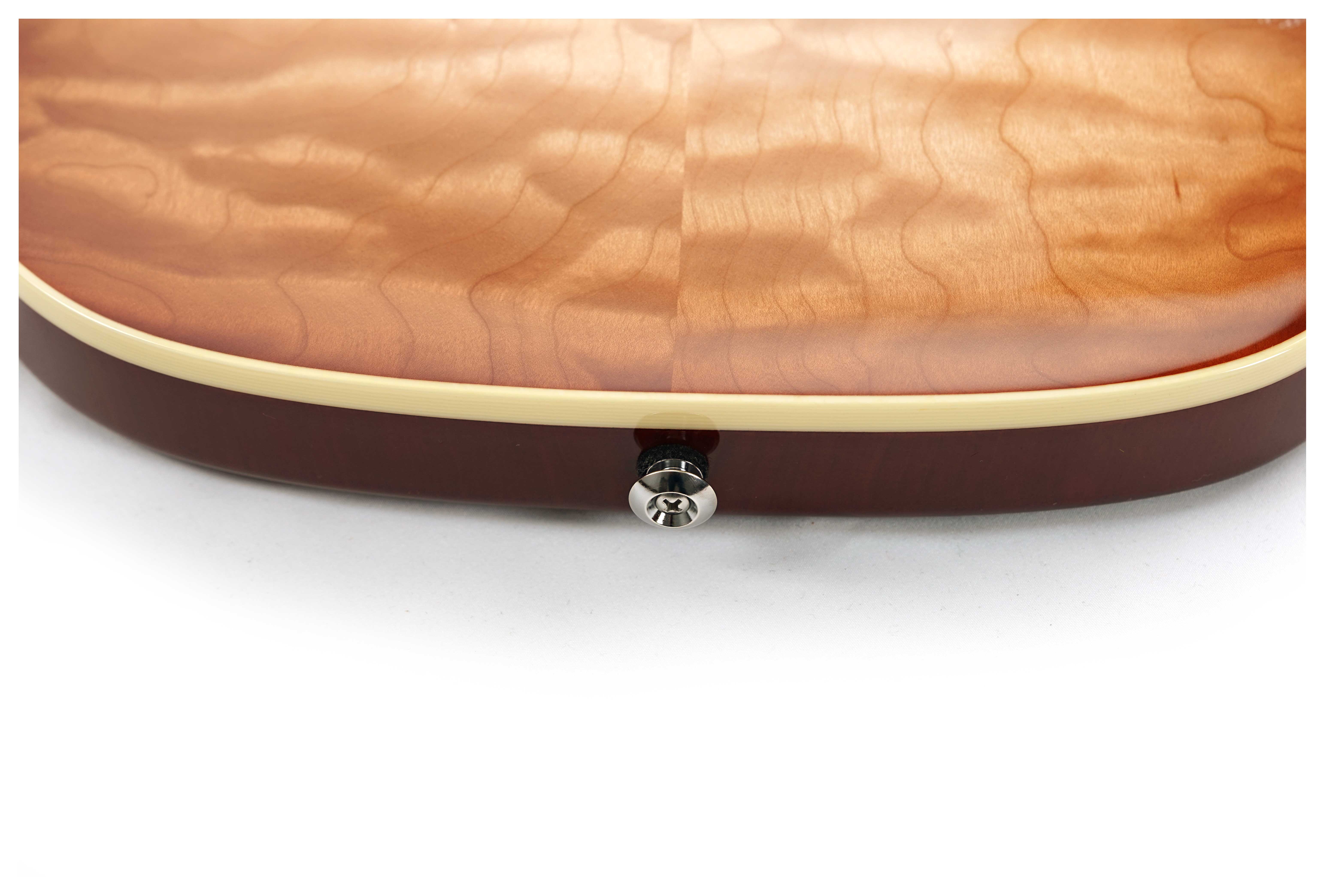 Suhr Custom Standard Carve Top Quilted Maple Light Edge Burst #73784