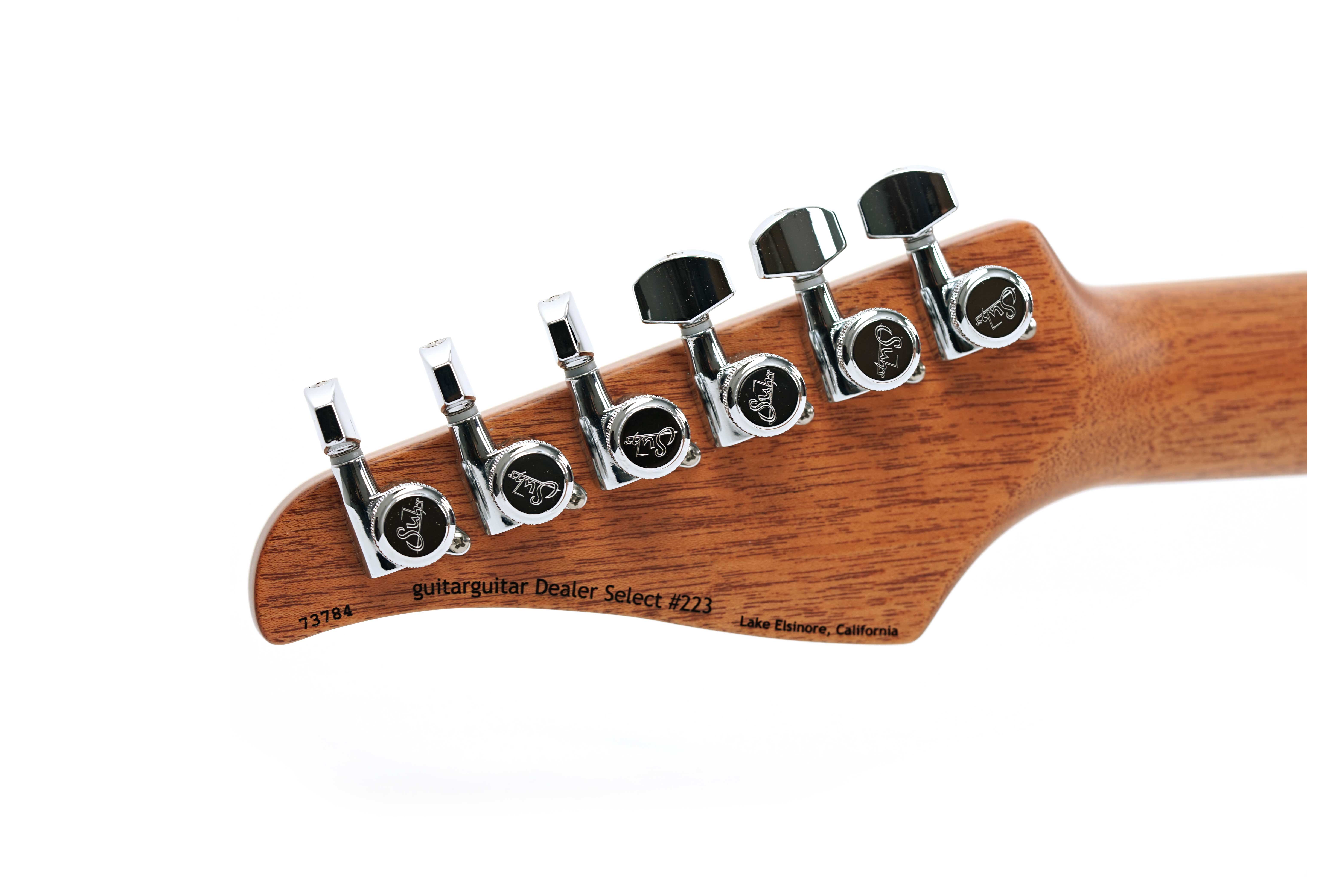 Suhr Custom Standard Carve Top Quilted Maple Light Edge Burst #73784