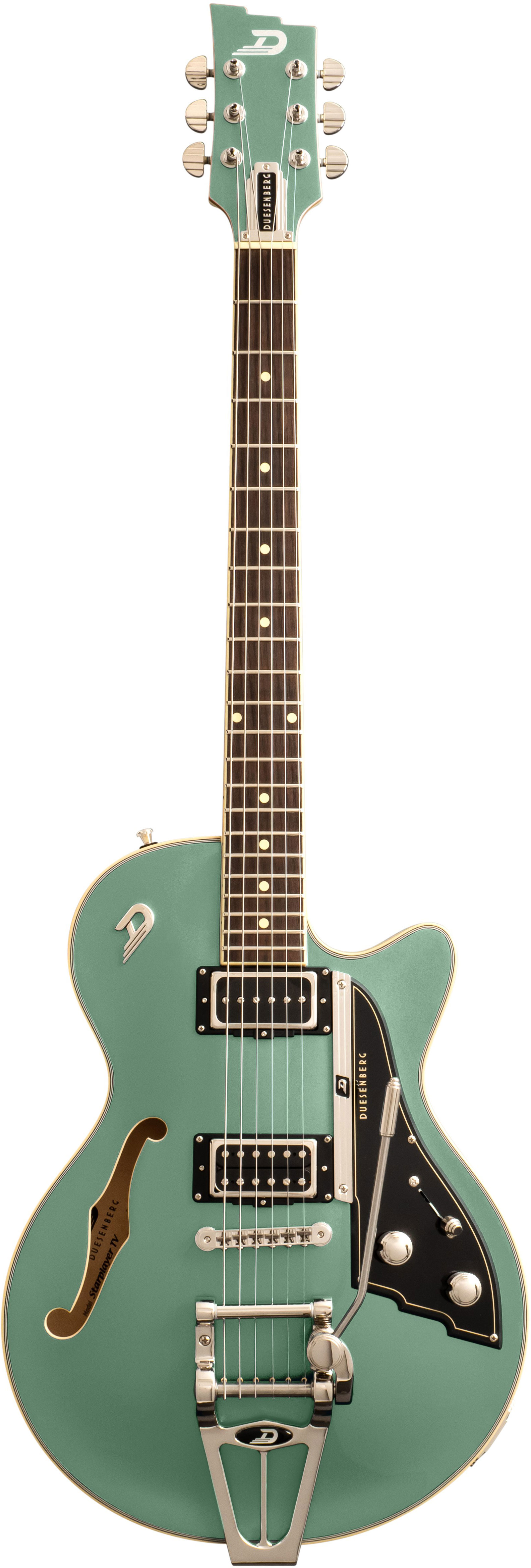 Duesenberg Starplayer TV Duo-Tone Harbor Green & White