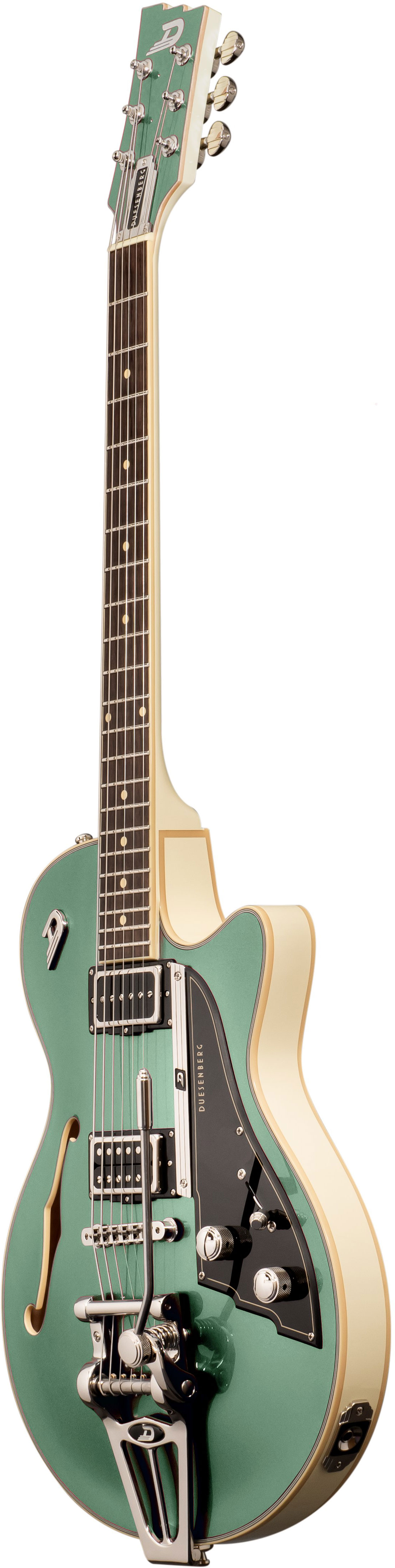 Duesenberg Starplayer TV Duo-Tone Harbor Green & White