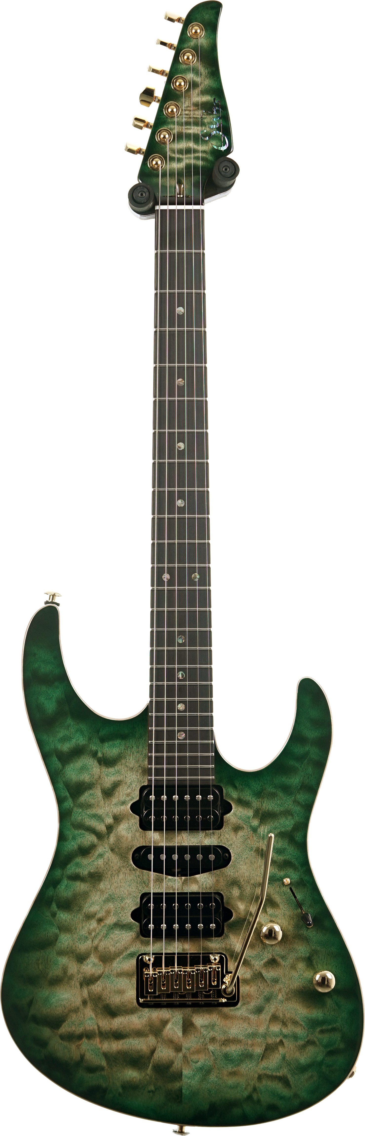 Suhr Modern Trans Green Burst #85317