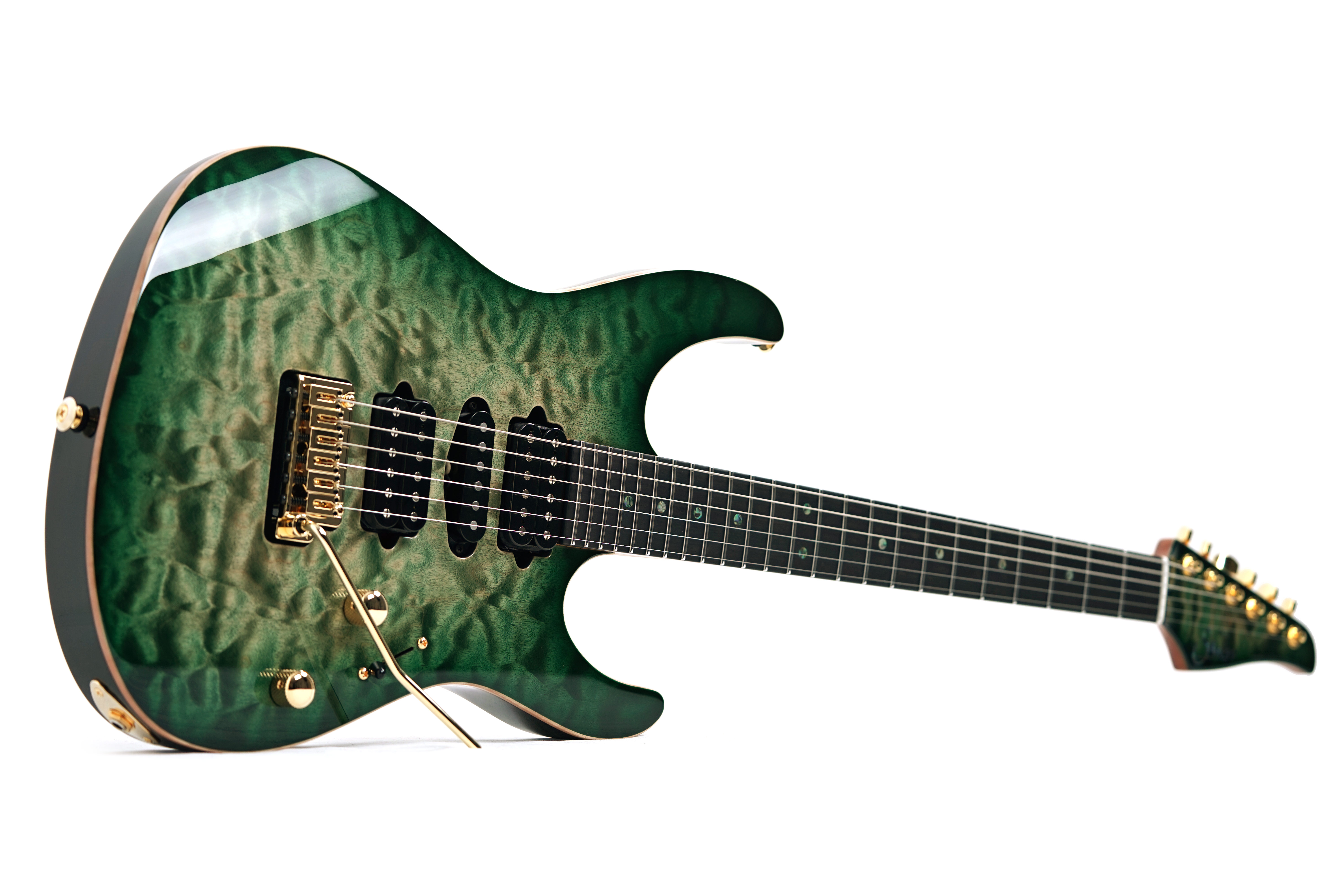 Suhr Modern Trans Green Burst #85317