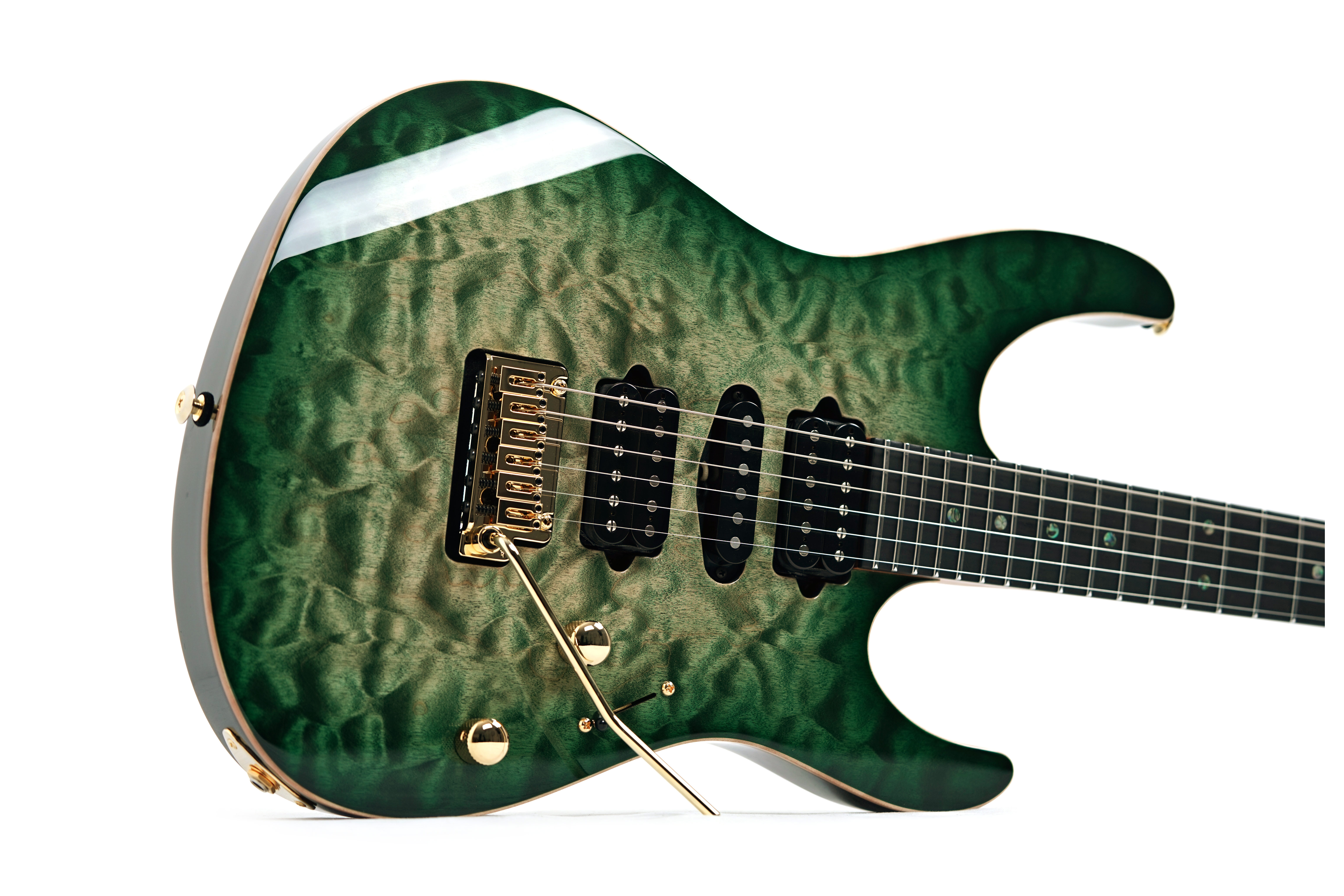Suhr Modern Trans Green Burst #85317
