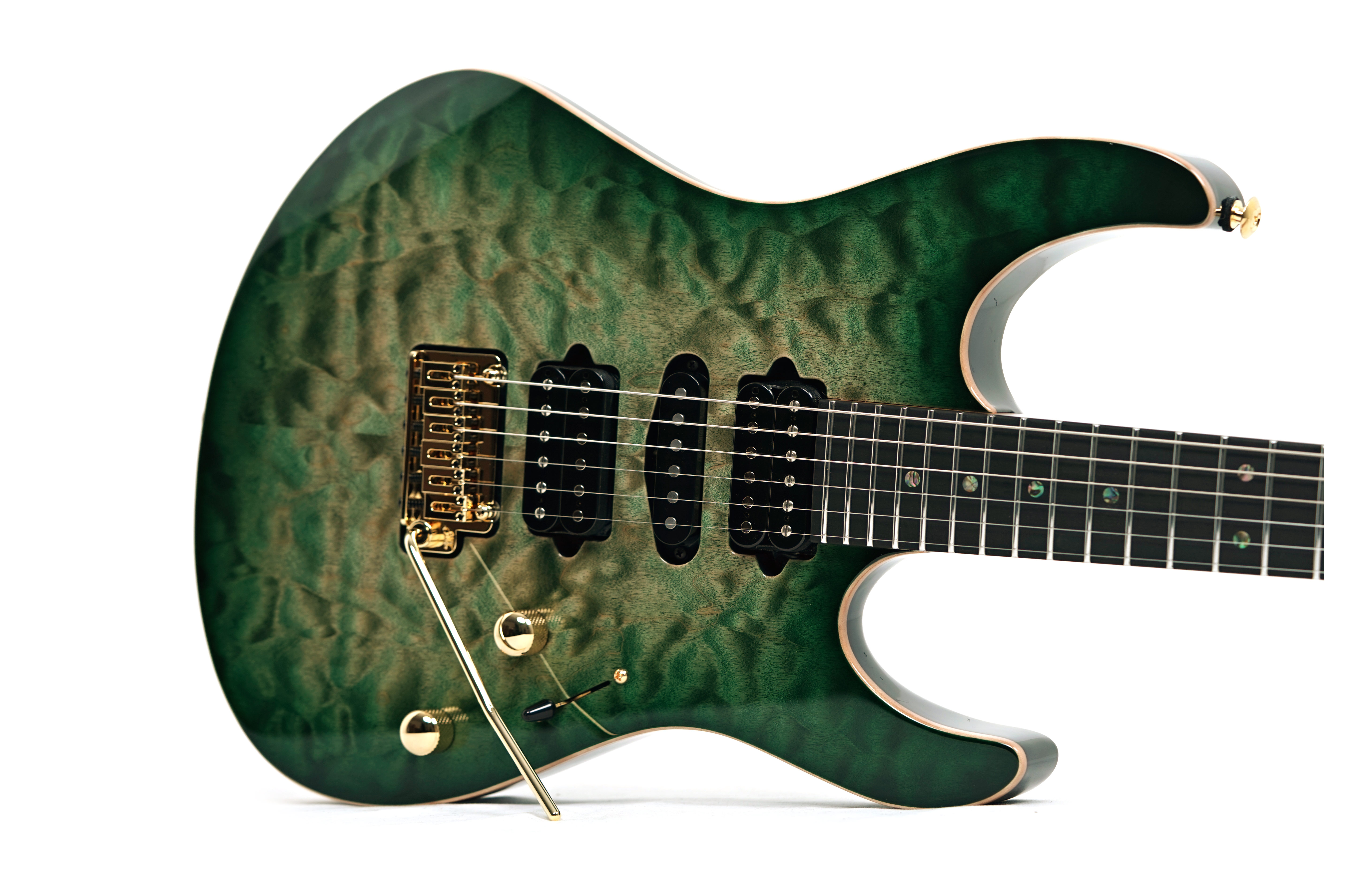 Suhr Modern Trans Green Burst #85317