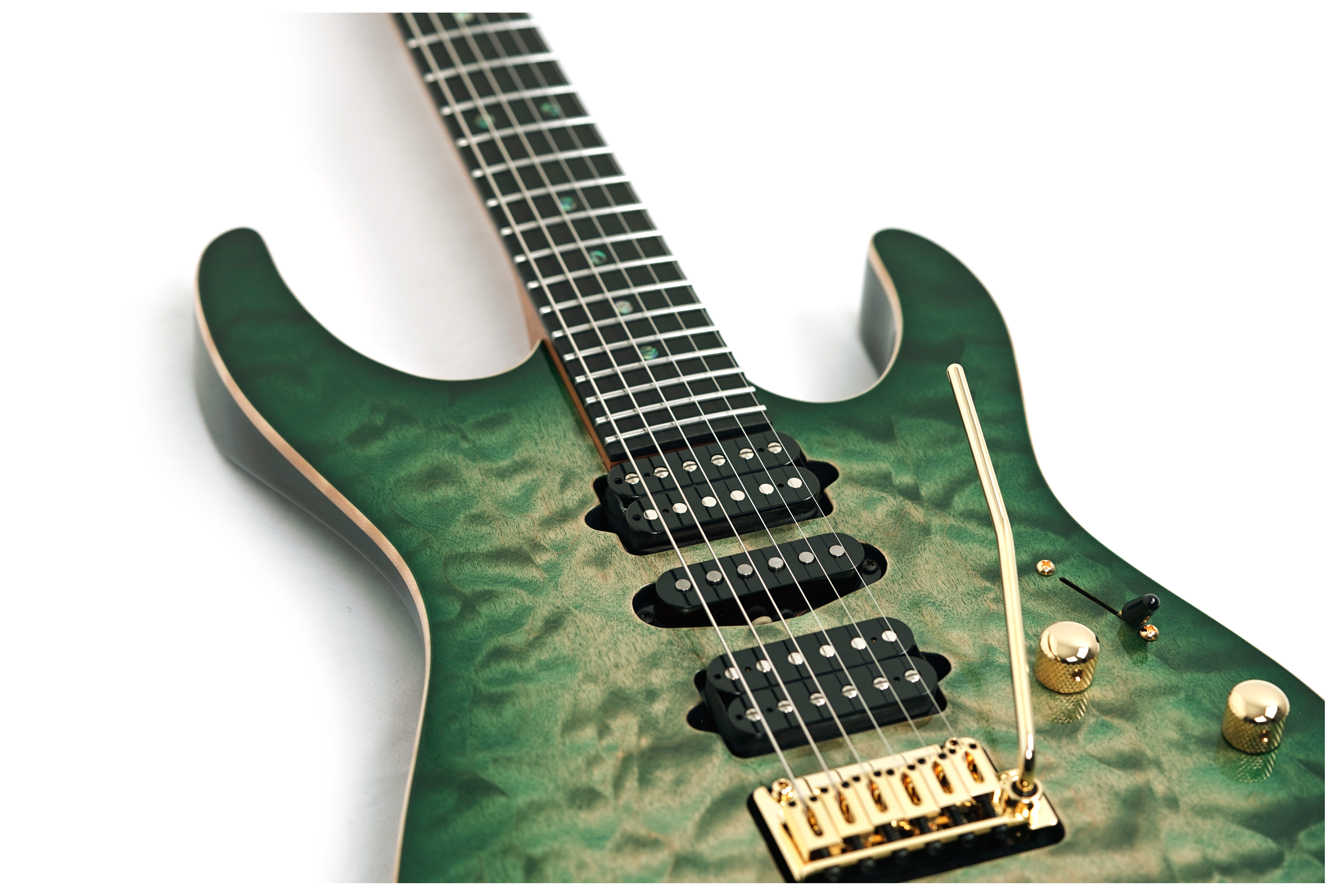 Suhr Modern Trans Green Burst #85317