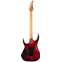 Solar Guitars AB1.6AFRQBR Quilted Blood Red Burst Back View