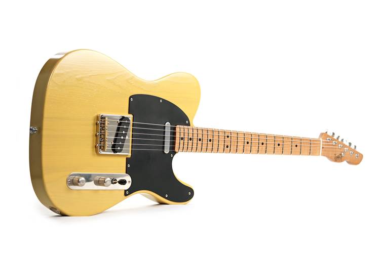 LSL Instruments Era Series T-Bone Trans Butterscotch Maple Fingerboard #8152 LSL Instruments Era Series T-Bone Trans Butterscotch Maple Fingerboard #8152
