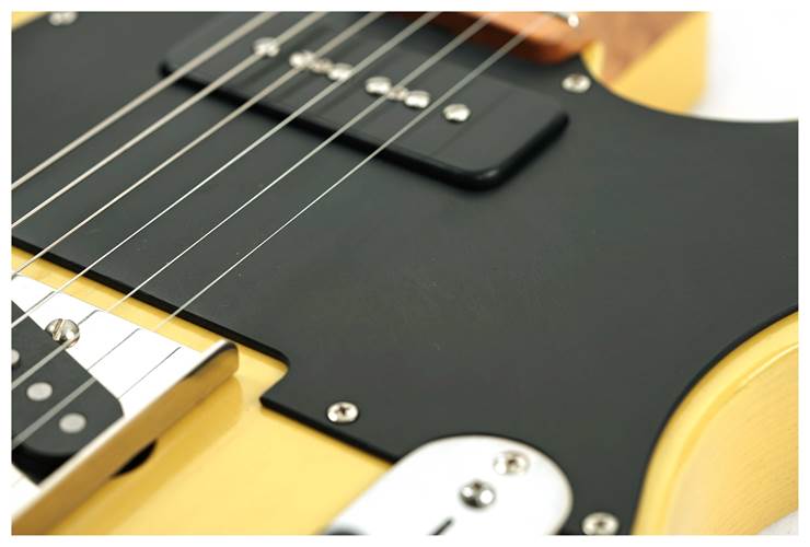 LSL Instruments Era Series T-Bone S/P90 Trans Butterscotch #8167 LSL Instruments Era Series T-Bone S/P90 Trans Butterscotch #8167
