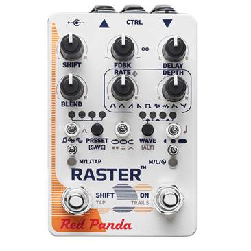 Red Panda Raster 2 Delay with Pitch + Frequency Shifting