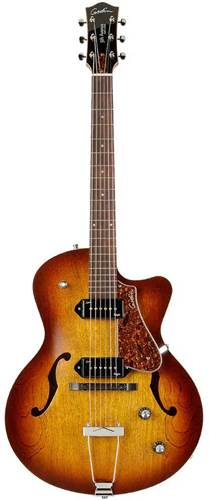 Godin 5th Avenue Semi Acoustic Guitar Cognac Burst Kingpin II P90 Godin 5th Avenue Semi Acoustic Guitar Cognac Burst Kingpin II P90