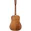 Art & Lutherie Americana Electro Acoustic Guitar Lightburst GT EQ Back View