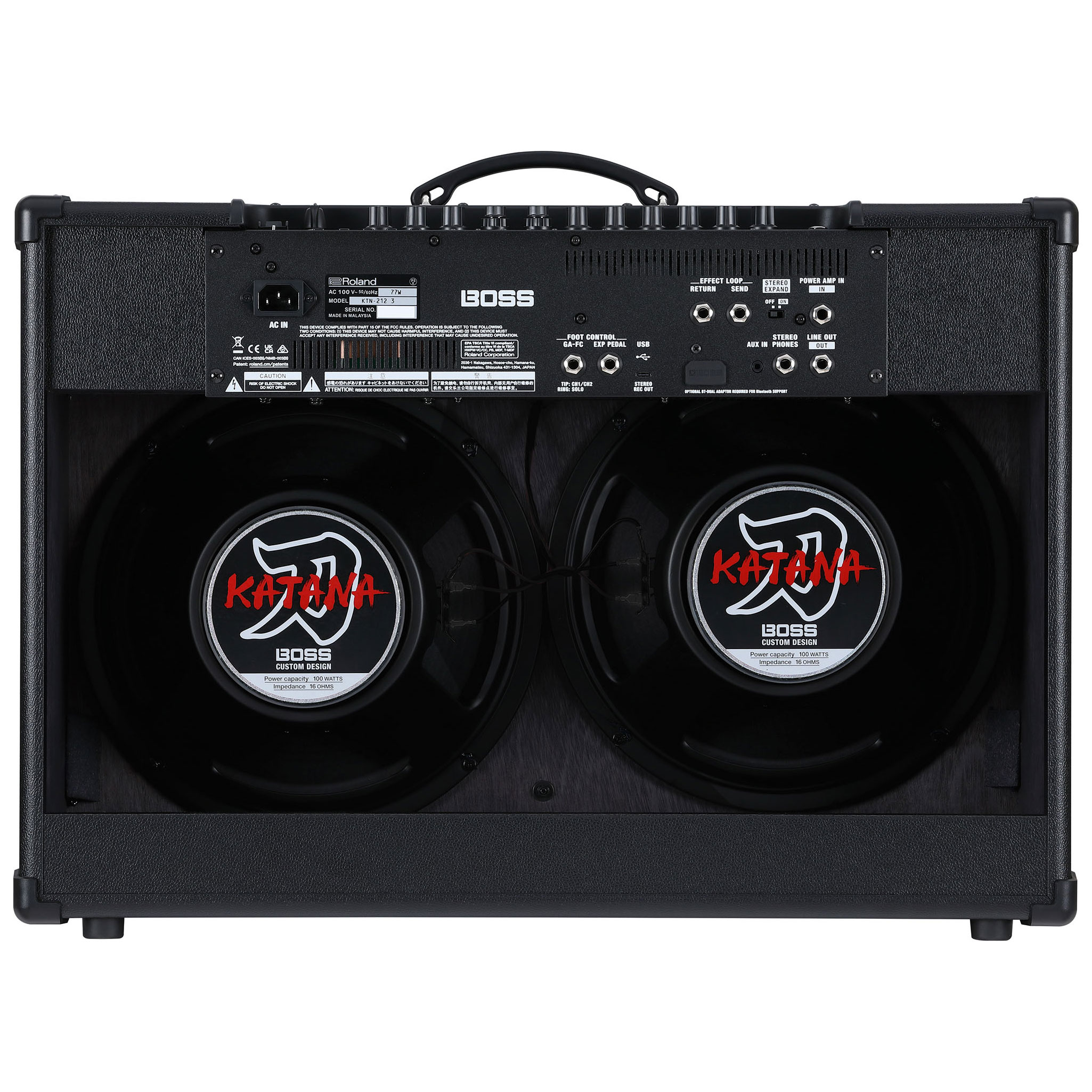 BOSS Katana 100/212 Gen 3 2x12 Combo Amp