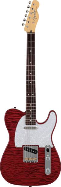 Fender Japan 2024 Hybrid II Telecaster Rosewood Fingerboard Red Quilt Beryl