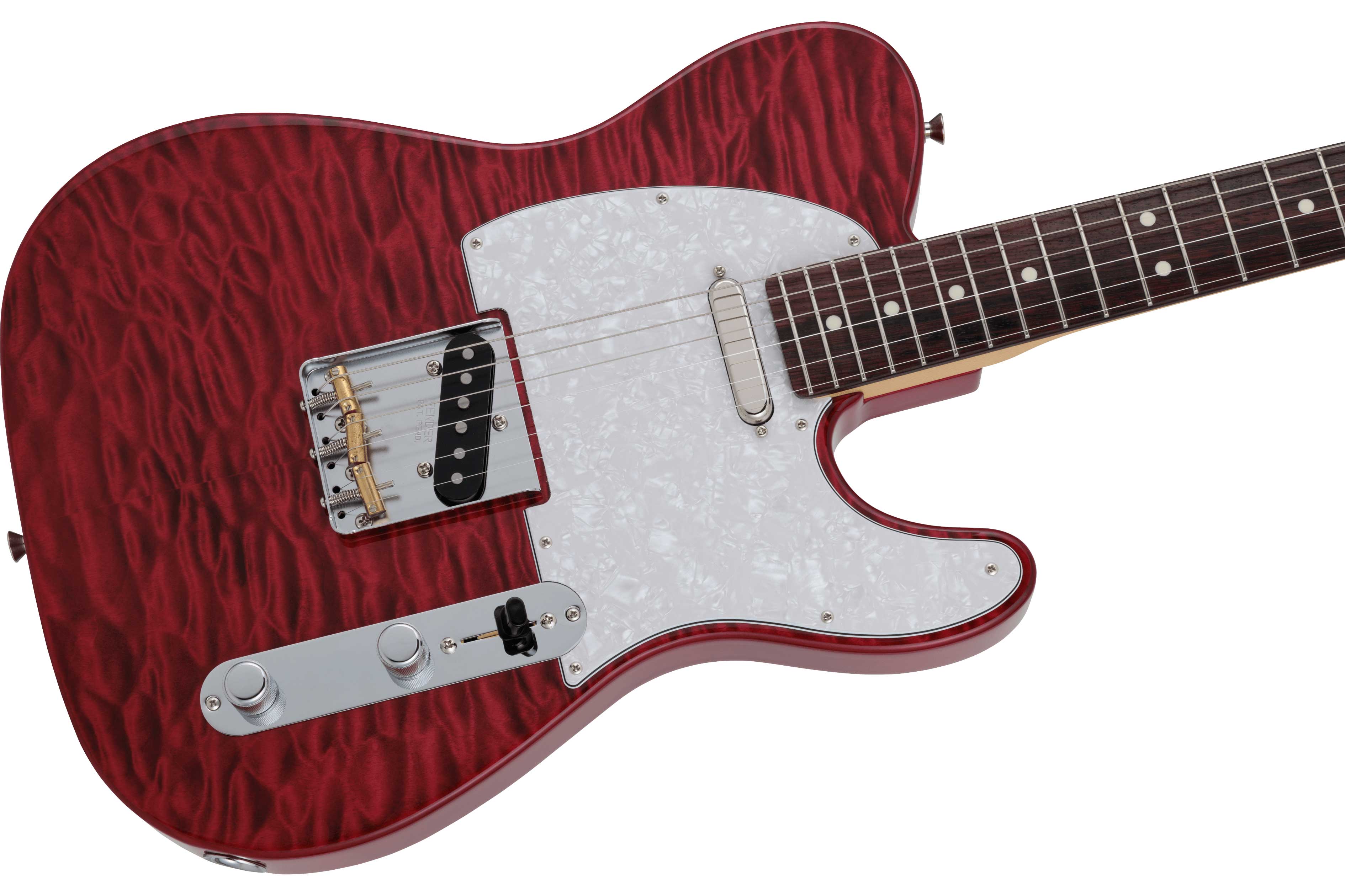 Fender Japan 2024 Hybrid II Telecaster Rosewood Fingerboard Red