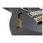 PRS S2 Satin Vela Semi-Hollow Charcoal Front View